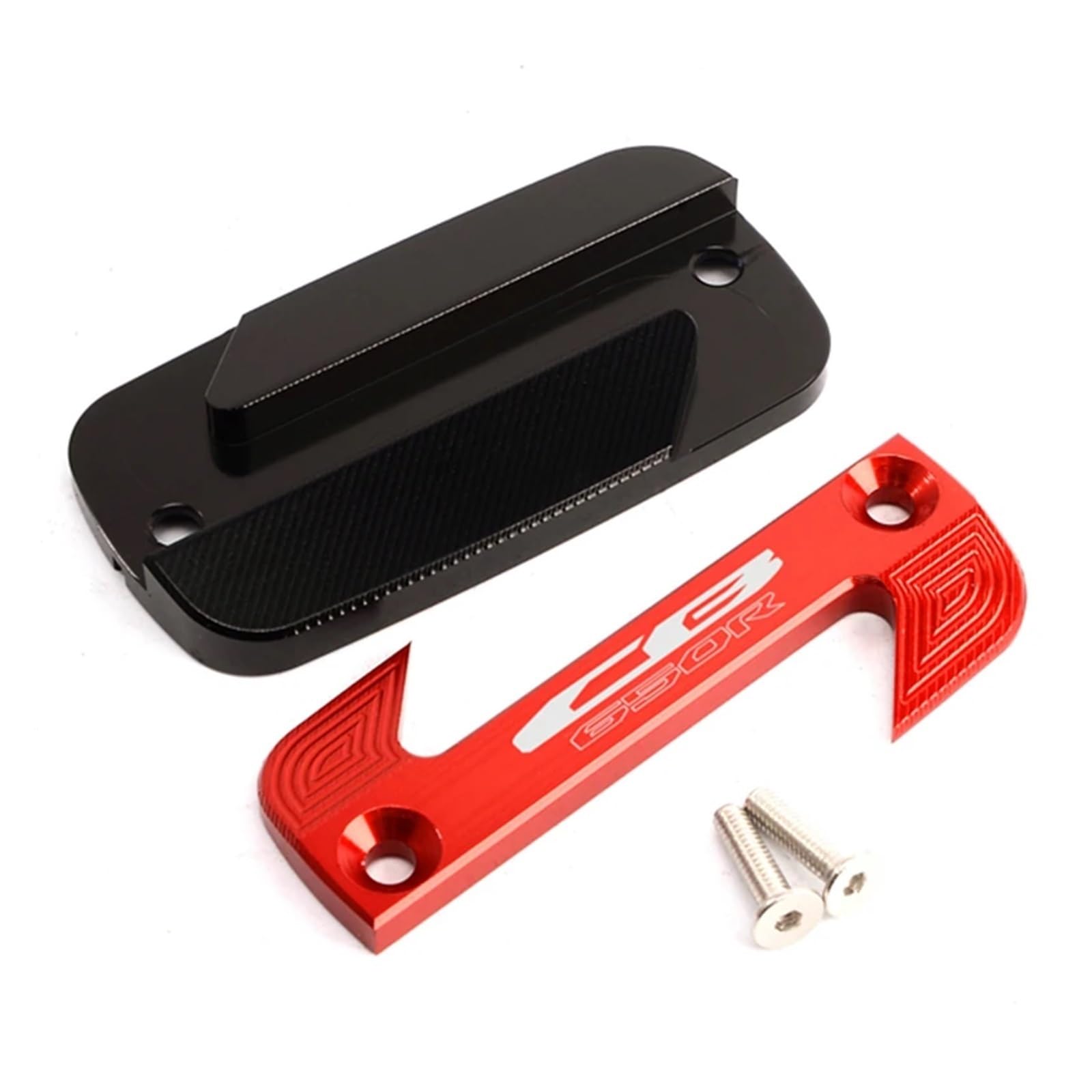 Le Couvercle du réservoir de Frein Avant des pièces de Moto est Compatible avec CB650R / CBR650R 2019-2024(CB650R Red)