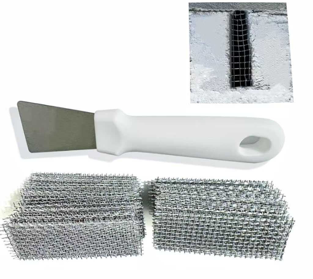 100 PCS of stainless steel brick Weep hole cover for brick walls, 2.75