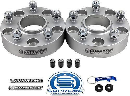 Supreme Suspensions - Juego de 2 espaciadores de rueda centrados de cubo de 1 pulgada para Nissan 300ZX  350Z  370Z  GTRAltimaMaximaMurano - BP