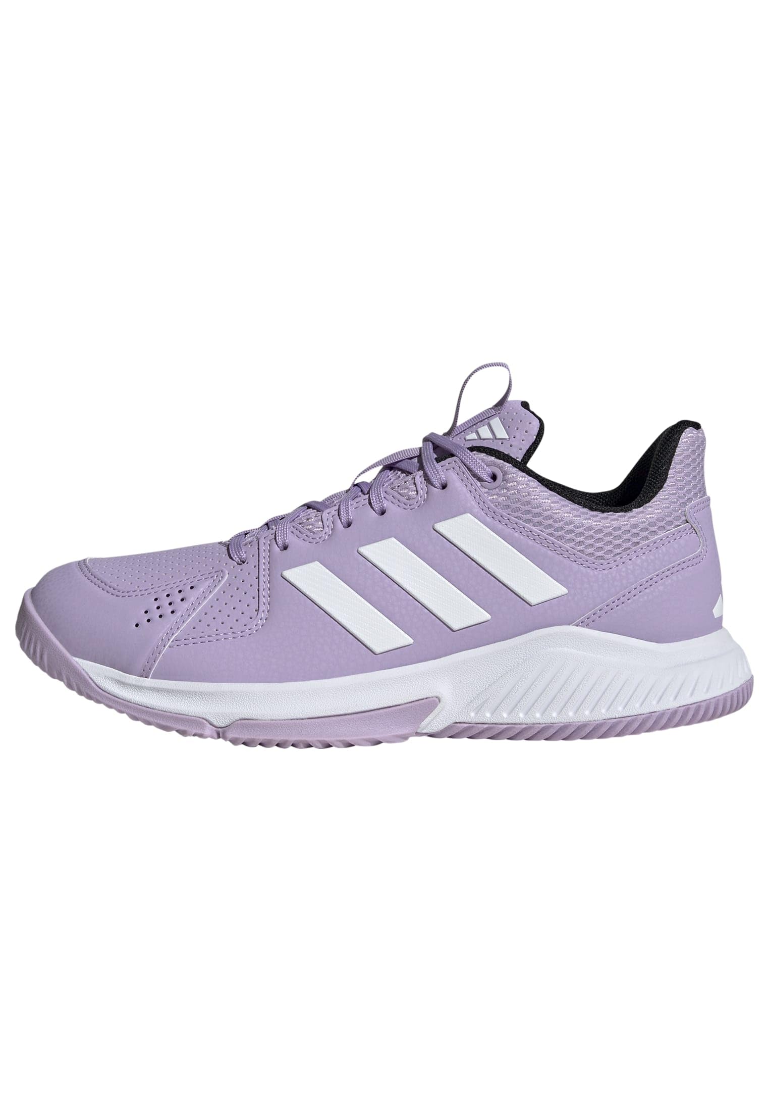 adidas Women's Court Flight Shoes, Powder Plum/FTWR White/core Black, 6.5 UK