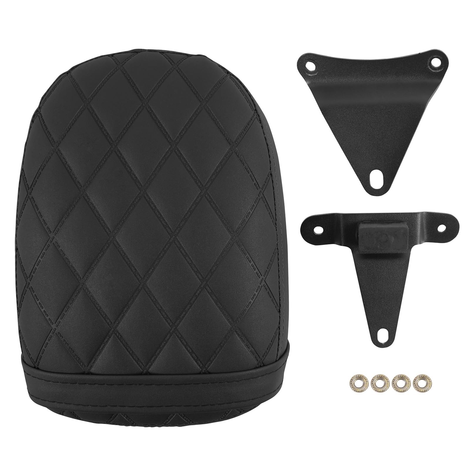 Fotel motocyklowy Poduszka siedzenia motocykla tylne siedzenie pasażera przednia osłona tylna kierowcy pasuje do Honda Rebel CMX 1100 2021 2022 2023 2024(Black Passenger Seat)