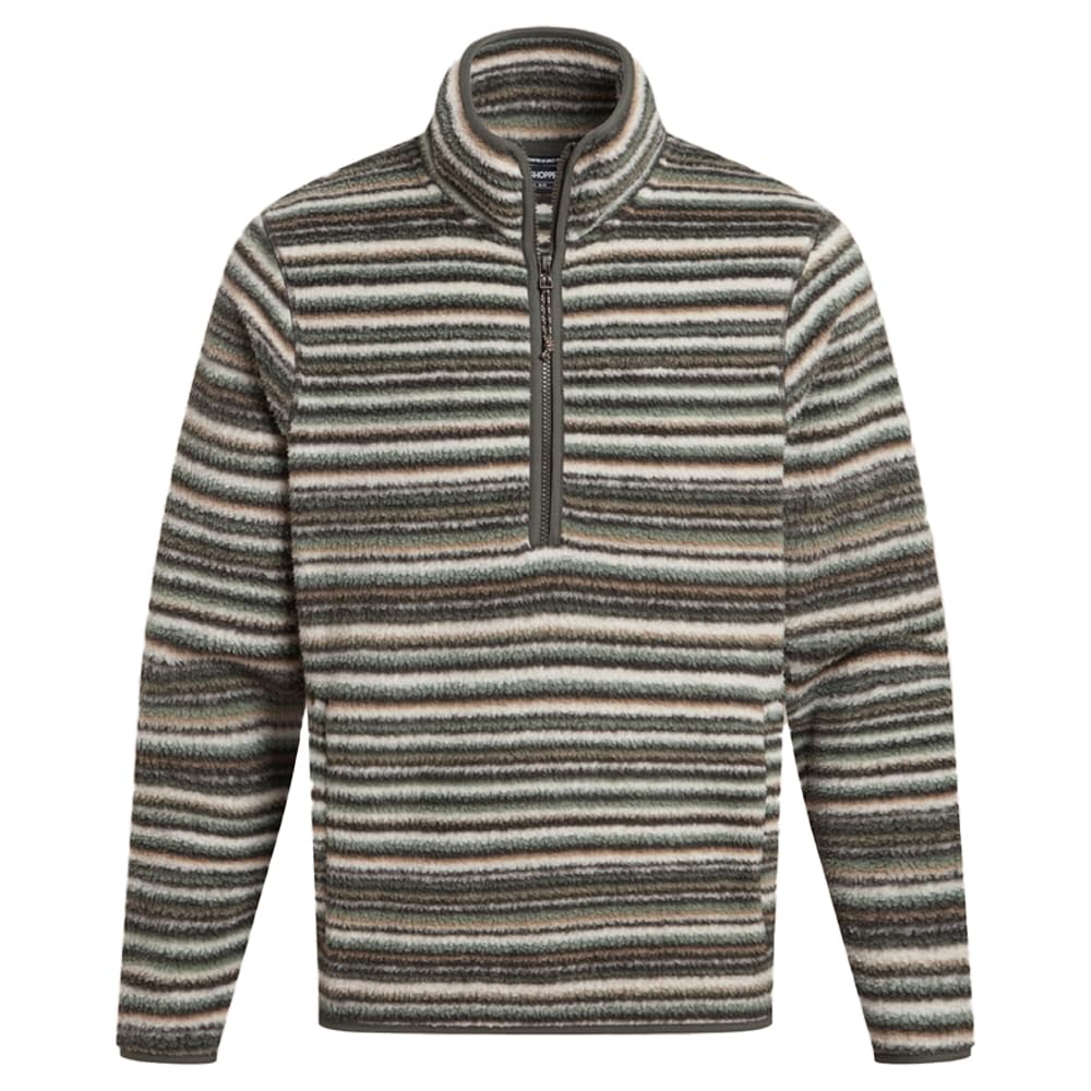 Craghoppers Men's Green Tatton Ii Borg Half Zip Fleece - Size Xl