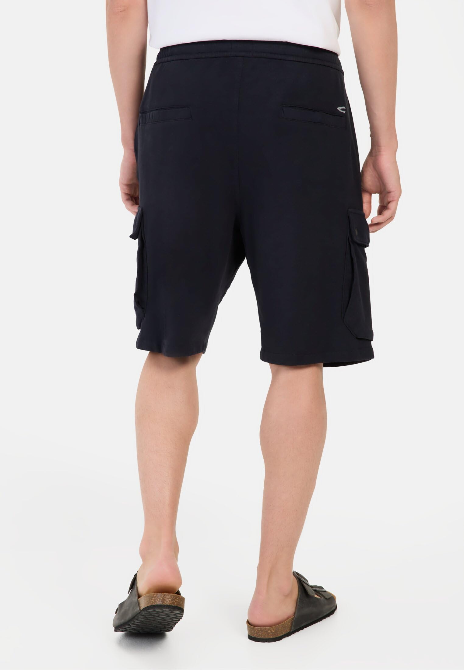 camel active Herren Sweatshorts mit Cargotaschen