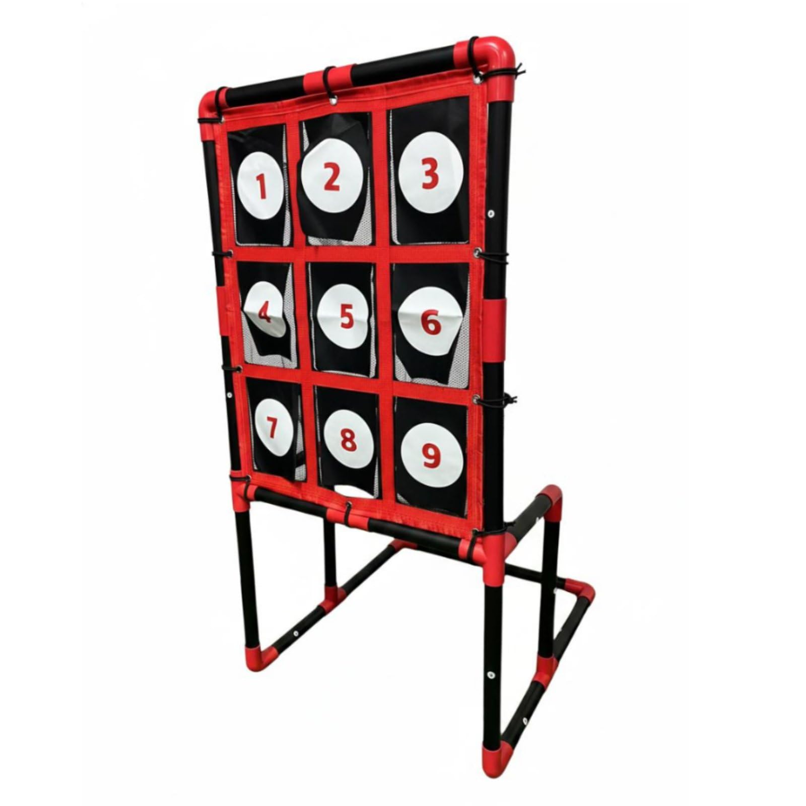 kowaku Bersaglio Zona di Zona di Lancio Stabile Set Rete da Allenamento Baseball Stabile Attrezzatura Sportiva per Allenatori, Parco, Palestra