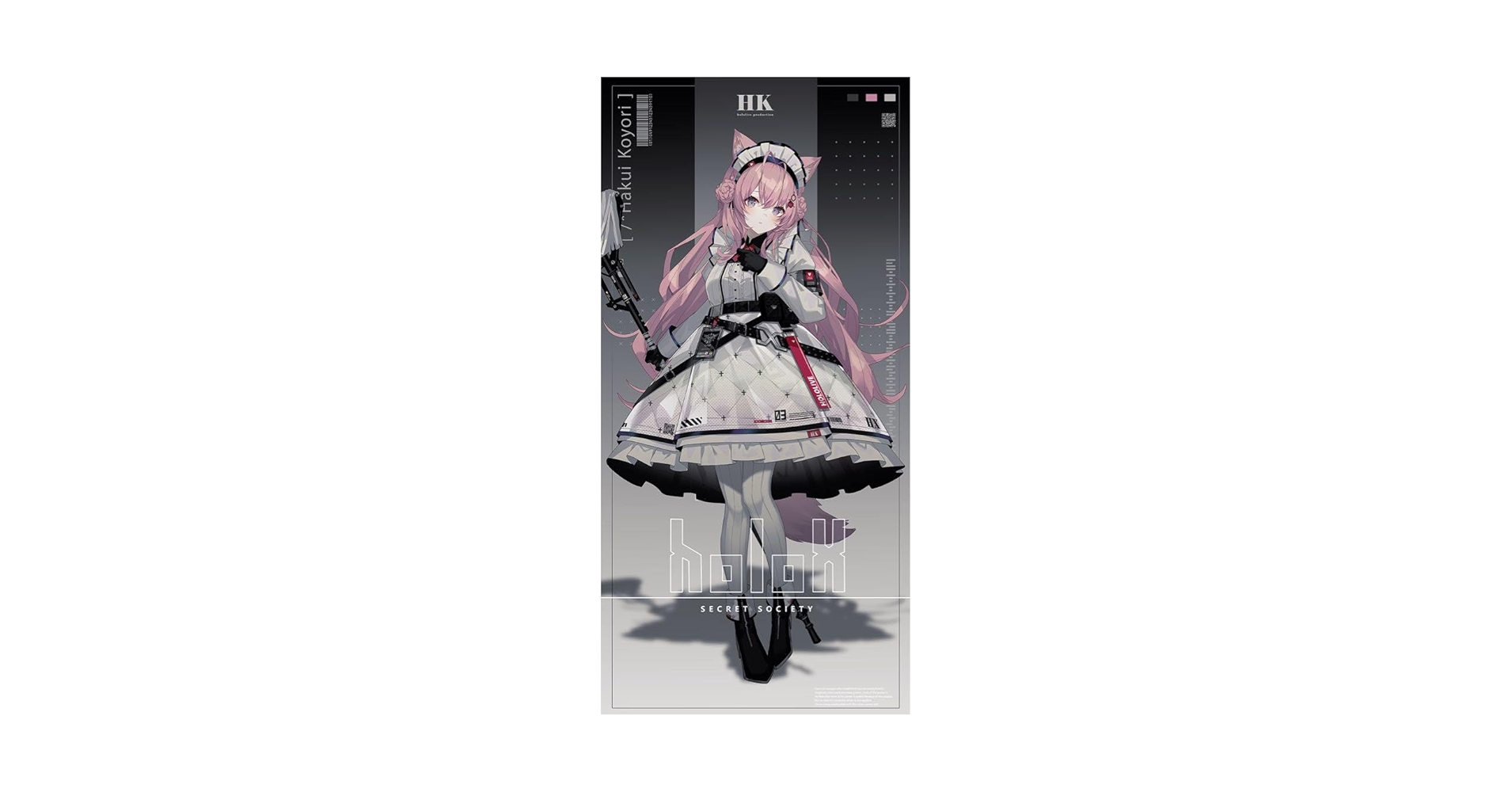 Amazon.co.jp: holoX タクティカルメイド服シリーズ タペストリー 博衣