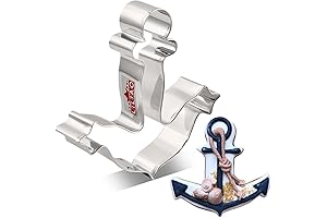 LILIAO Anchor-Shaped Cookie Cutter: Navigate the Culinary Seas with Precision