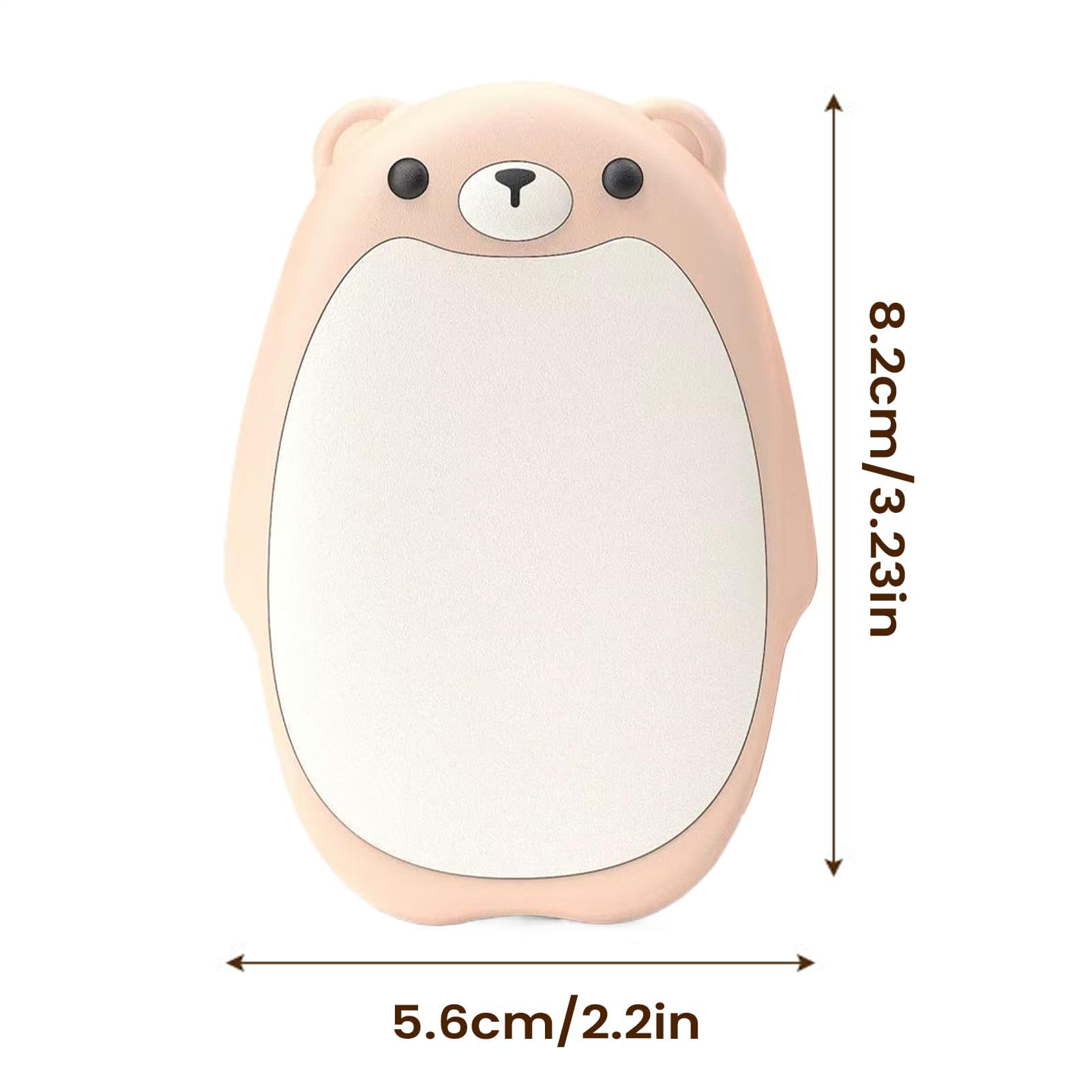 Scaldamani ricaricabili – Scaldamani tascabile, mani calde magnetiche con 3 temperature, riscaldatore tascabile elettrico riutilizzabile, ottimo regalo per figlia, bambini, moglie o bestie, portatile