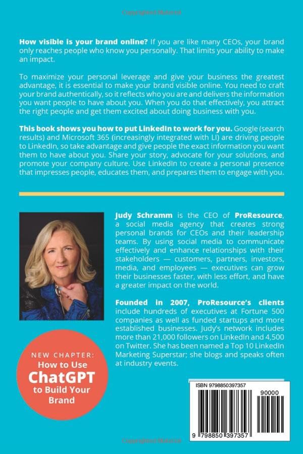 Miniatura 2 de How to Craft a CEO Brand on LinkedIn, 2023 Edition Create a Powerful Personal Brand, Build Your Audience & Get the Visibility You Deserve