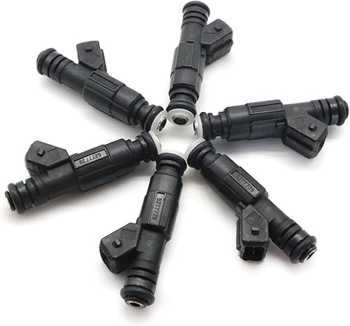 6pcslot Fuel Injector 0280155703 0 280 155 703 Compatible With J-eep Grand Cherokee 5.2L 5.9L V8 1993 1994 1995 1996 1997 1998