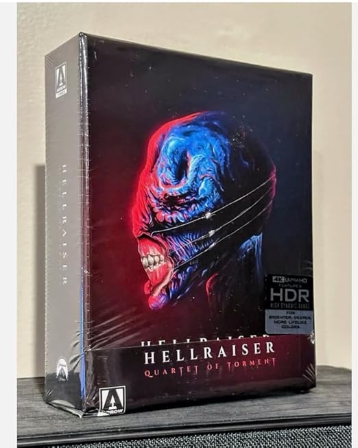Amazon.com: Hellraiser: Quartet Of Torment - Chatterer Slipcase (4-Disc ...