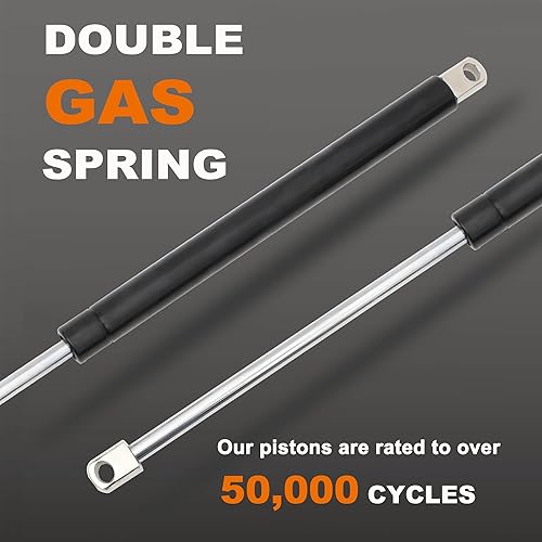 Miniatura 3 de Kit de cama Murphy de lujo tamaño Queen, accesorios de cama Murphy con resorte de gas de dos etapas, todos los accesorios para cama plegable de