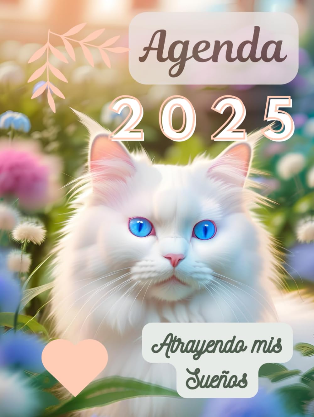 Organizador Personal 2025 con Vision Board | Diario, Semanal, Mensual | | Maximiza tu productividad (21.0*27.9 cm), Pasta Dura, de facil organizacion ... preparate para ellos de Enero a Diciembre