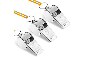 3 Packs Premium Quality Whistles with Lanyard for AFC Richmond Fans
