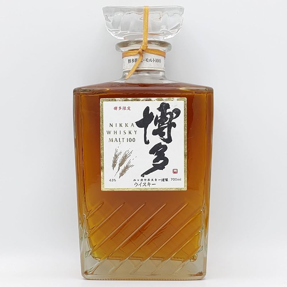 【未開栓】ニッカウイスキー 博多 Amazon.co.jp: ニッカ ウイスキー 博多(はかた) 43度 700ml