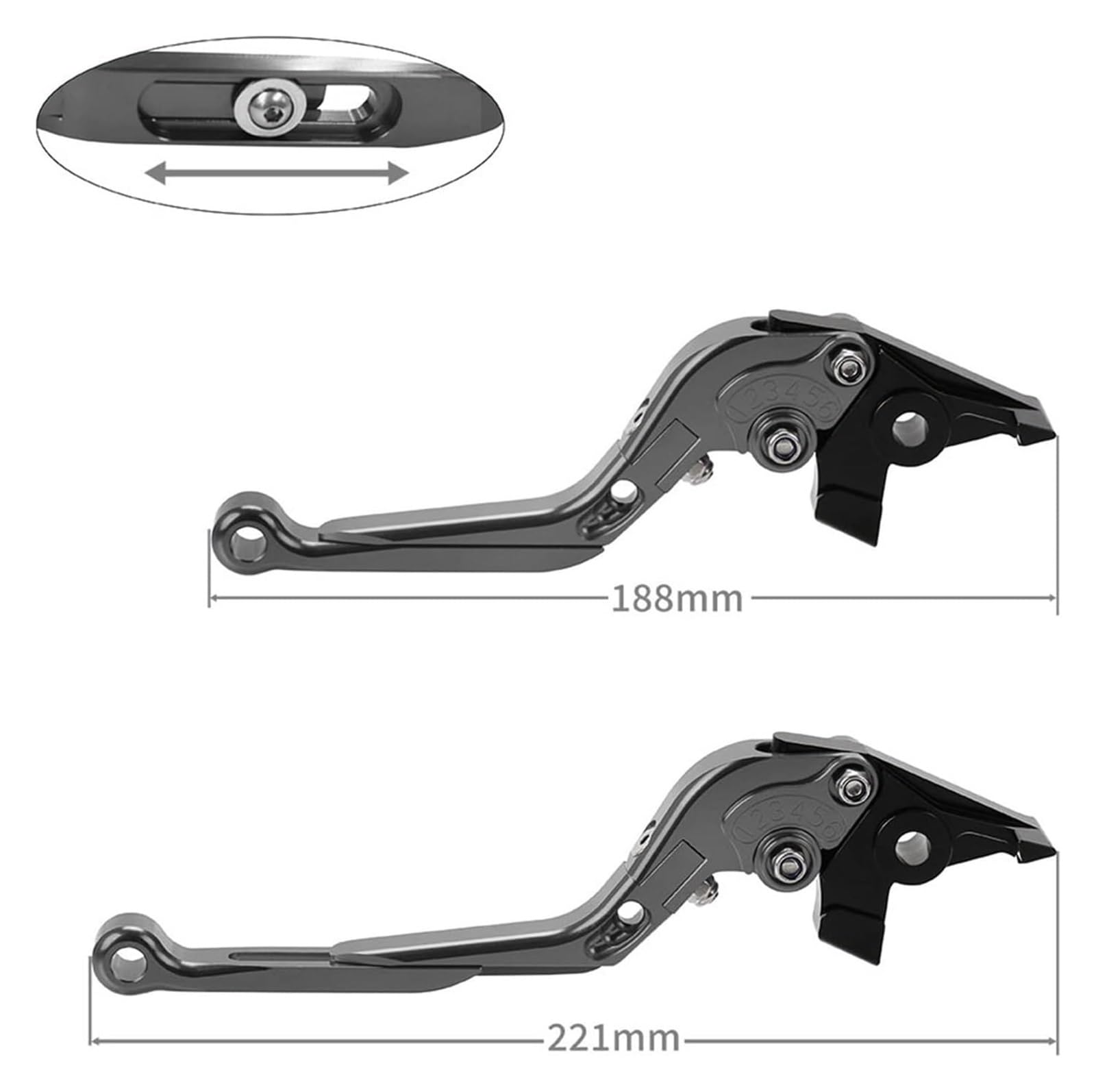 Protège-Mains Premium Pour Kawasaki ZX6R 2000-2022 - Protection Levier Frein Et Embrayage En Aluminium CNC (Vert)