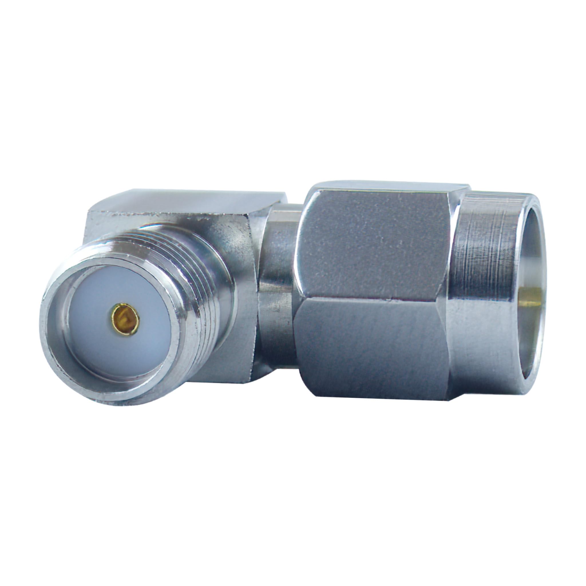 Comm Gear Supply SMA Whole Steel Structure Right Angle Connector for Radio Antenna Relocation