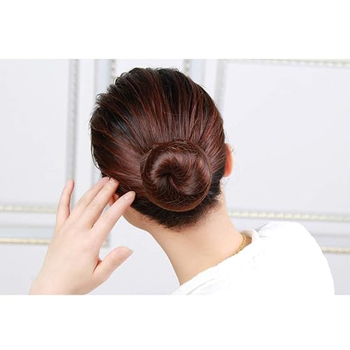 Miniatura 5 de Tinksky red de pelo Invisible de elástico y acabado de malla 100-Paquetes Negro