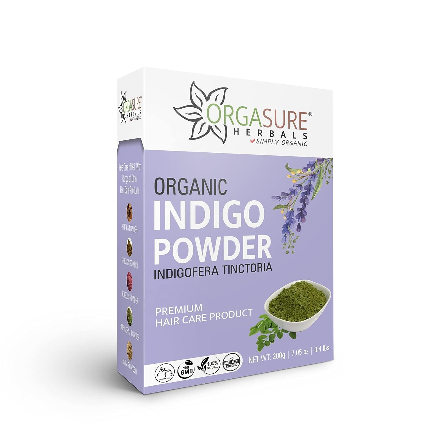 Natural Organic Indigo Powder for Black Hair colour | 200g