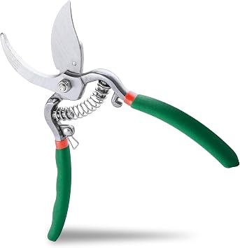 Garden Clippers Garden Shears 8" Garden Scissors Handheld Pruning Shears Pruning Scissors Gardening Hand Tools Trimming Scissors Garden Pruners for Roses Flower Gardens Bonsai