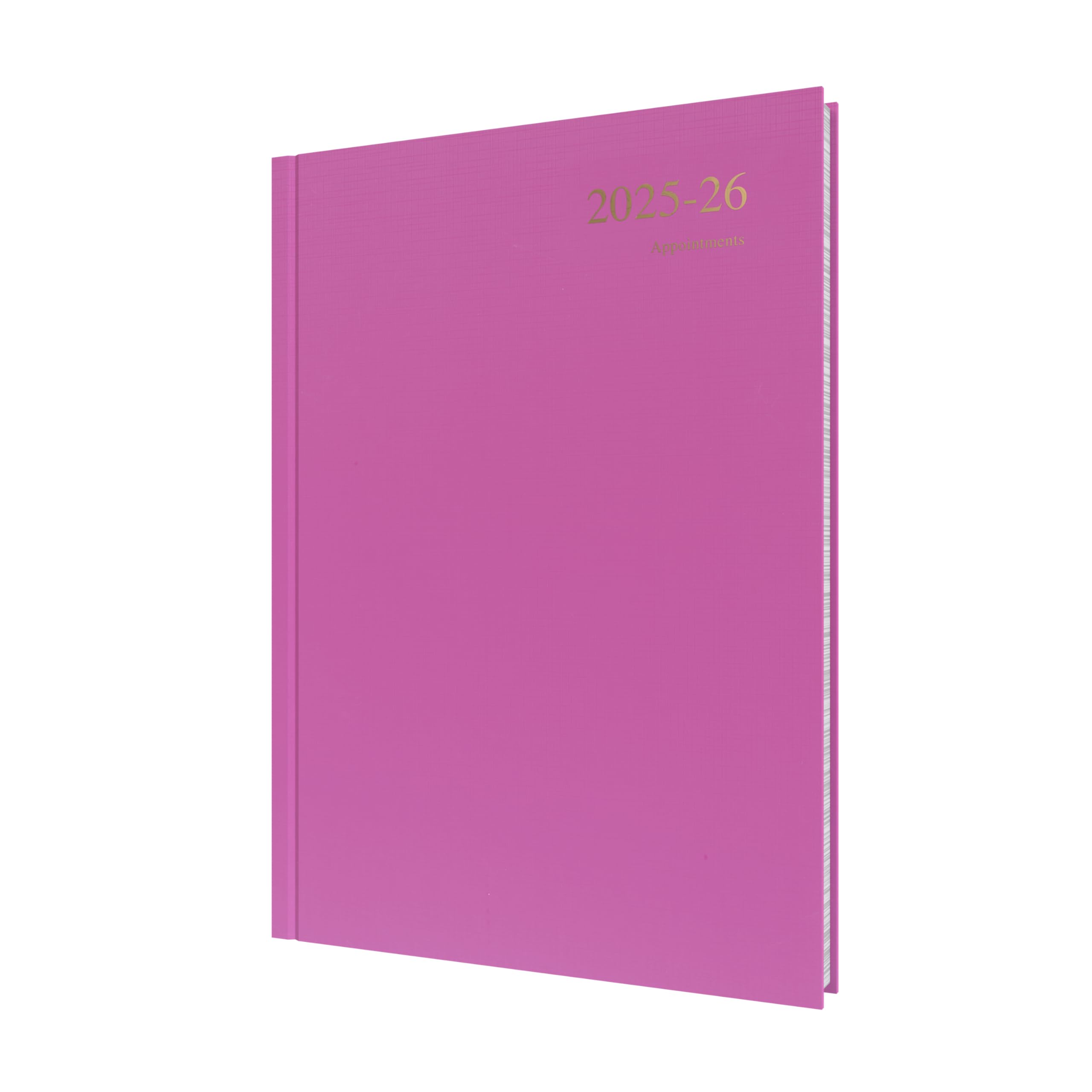 Collins Essentials A5 Academic Year Planner 2025-2026 - July To July, Day-to-Page, Hard Cover, Pink - View #2