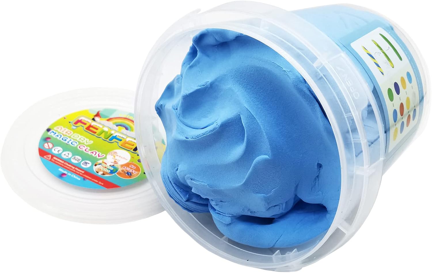 Air Dry Modeling Clay 10.5 oz Ultra Light Magic Clay Soft No Crack Molding Dough Primary Colors for Adults Kids Art Craft Kit Black : Arts, Crafts & Sewing