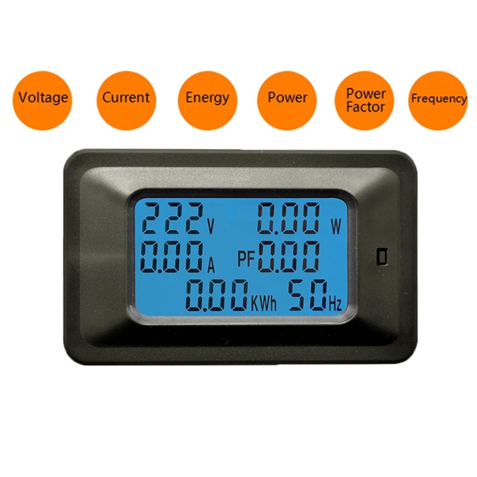 Cyfrowy woltomierz Amperomierz AC 22KW 110-220V 100A Napięcie i Prąd Miernik Energii Energii Energii Wzmacniacza Woltomierza Woltomierza Watomierza Czujnika 1 szt. (20A bez cewki)