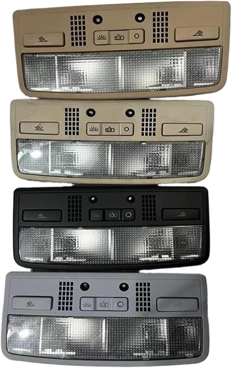 Car Dome Light Reading Lamp Compatible with VW Golf/ 4 Passat/ B5 3BD 947 105 B 3BD 947 105B 3BD947105B(Black)