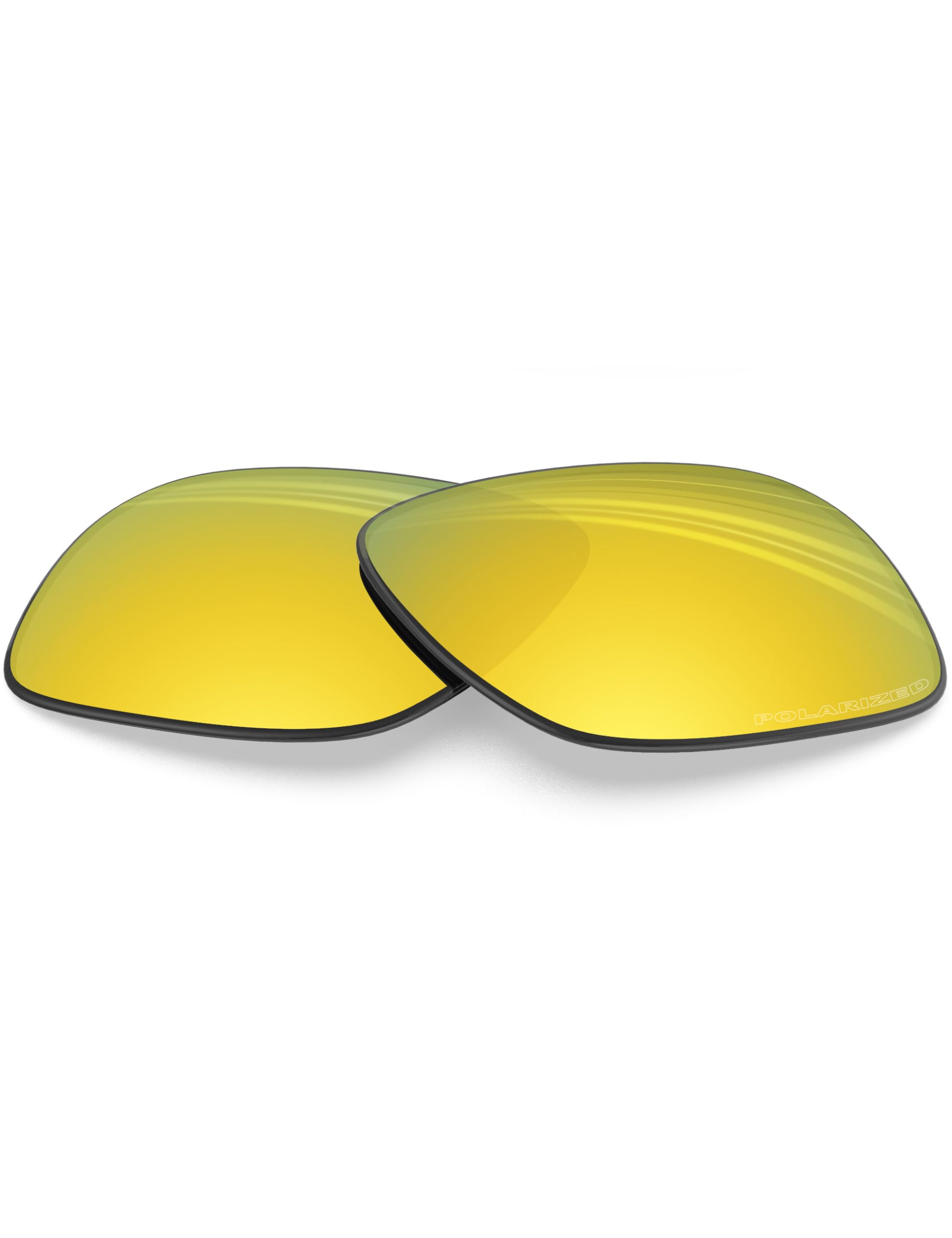 Blazerbuck Men's 24K Gold Polarized Anti-Salt Polarized Replacet Lenses For Oakley Holbrook Xl Oo9417-24K Gold