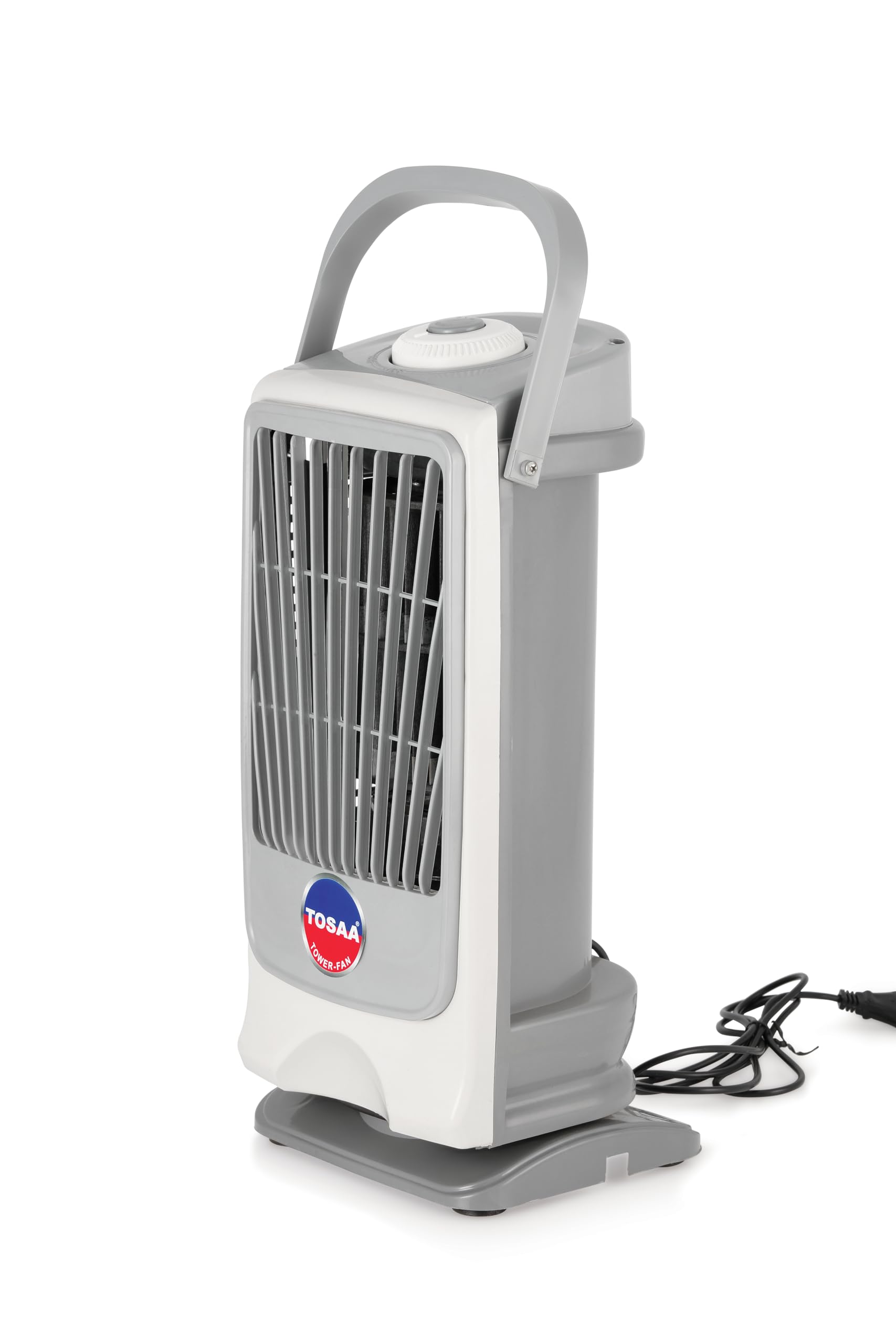 Tosaa Mini Cooling Tower Fan Stylow- Multipurpose Portable Oscillating Fan-3 Speeds, Protable Desktop Fan
