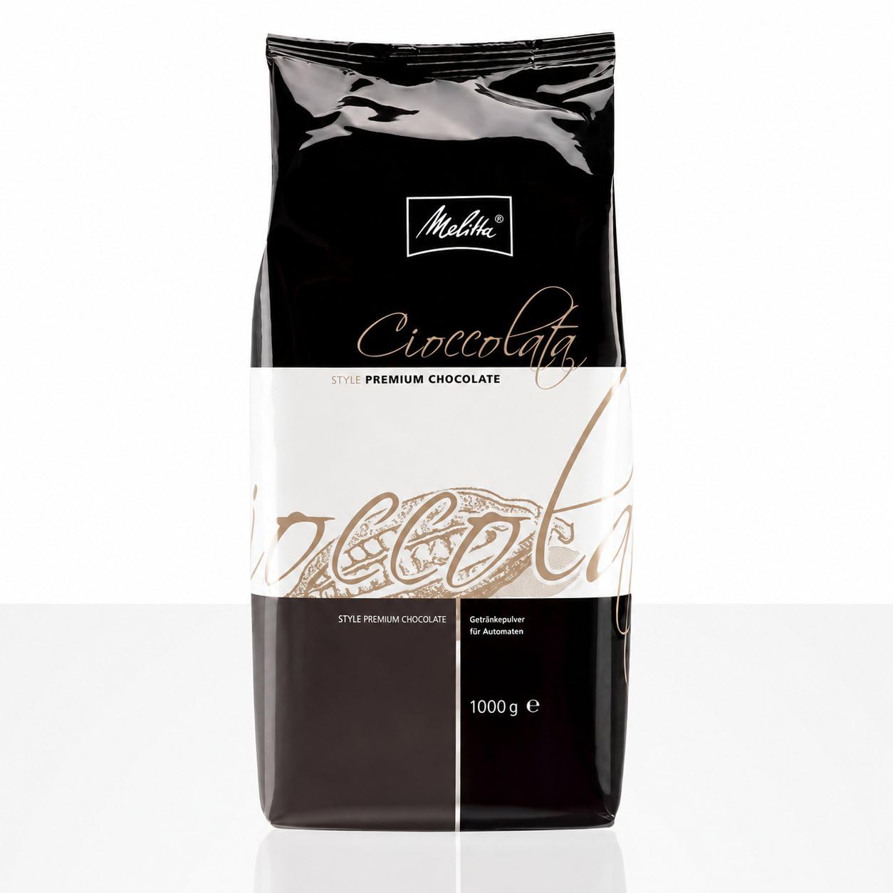 Melitta Cioccolata Style Premium Chocolate 10 x 1kg, Kakao-Pulver