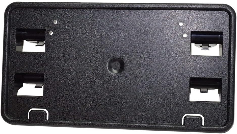 I-Match Auto Parts Front License Plate Frame Bracket Tag Holder Black Textured for 2018-2020 Ford F-150 and F-150 Police Responder JL3Z17A385AA FO1068180