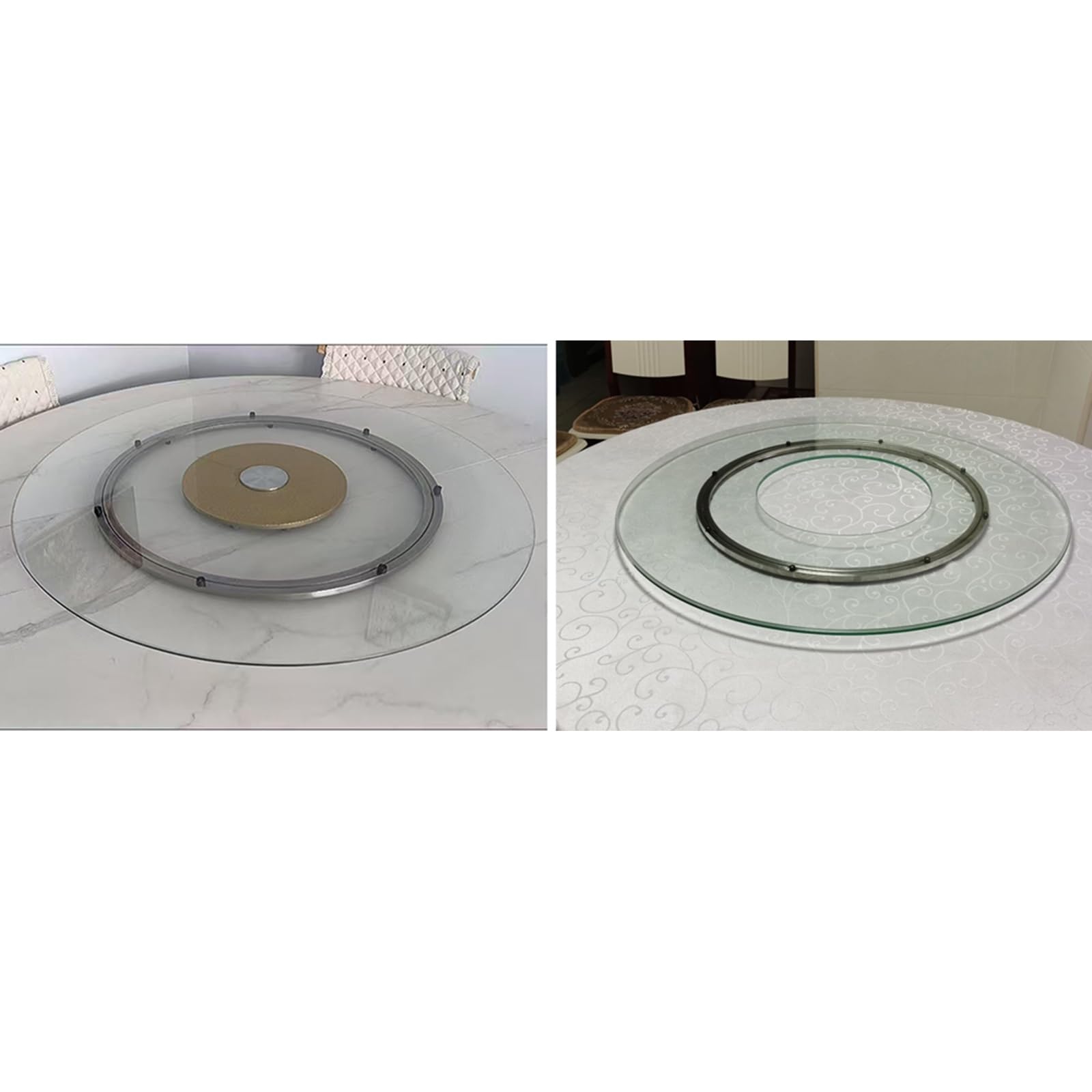 Runder Drehteller, einteiliger Sockel und Drehkern, geeignet for - und Marmoroberflächen.(45cm)