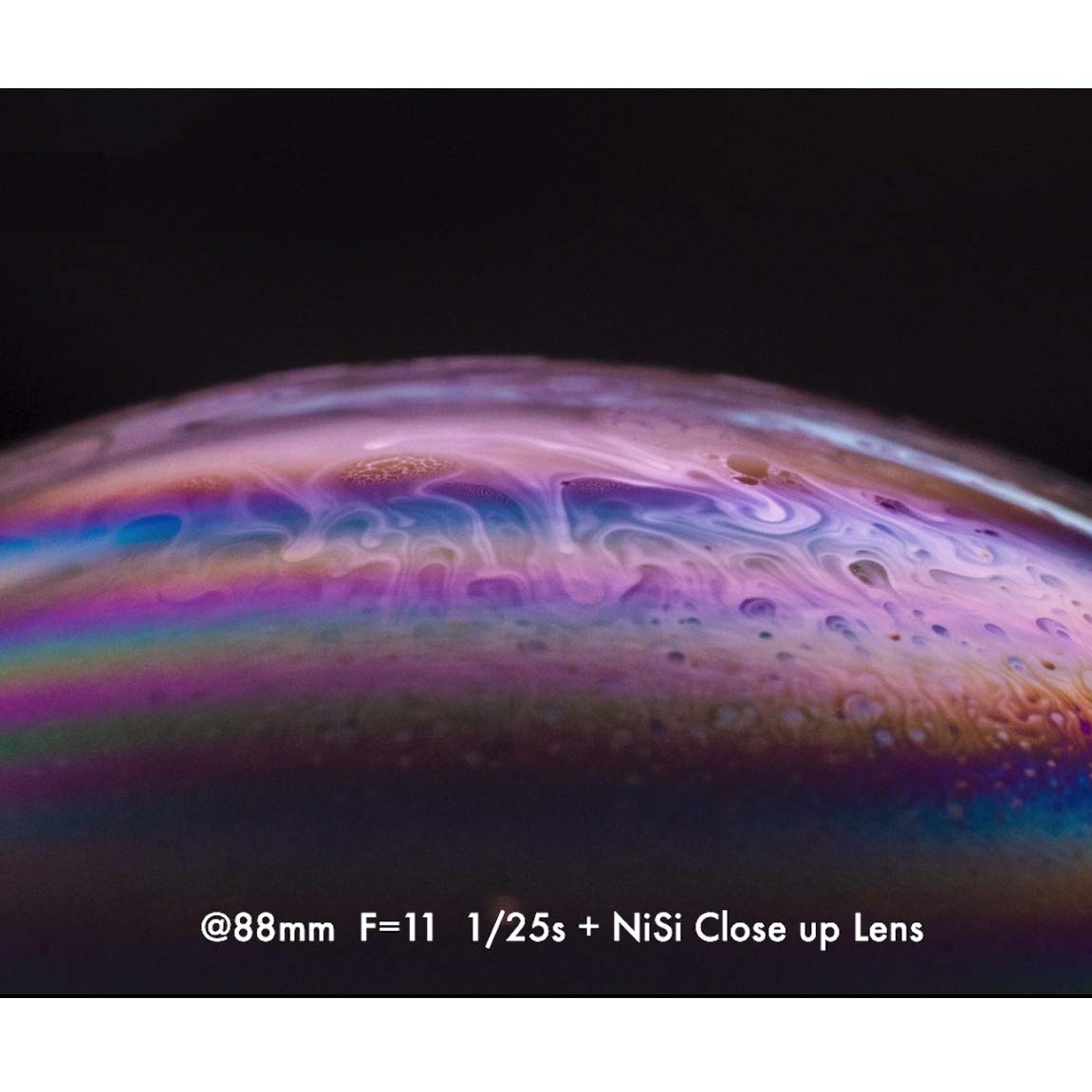 NiSi 58mm Lentille Close Up avec 49mm & 52mm Bague d’Adaptation pour Photographie Macro Gros Plan