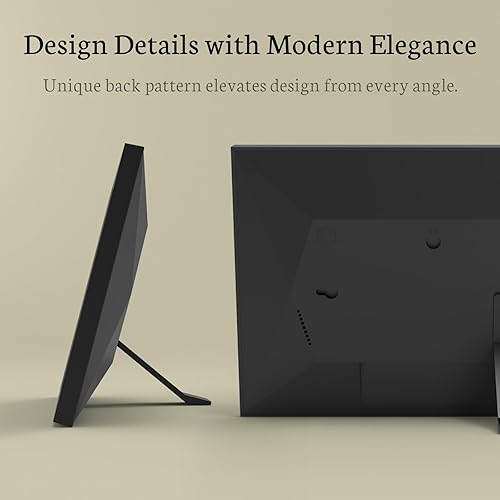 Miniatura 8 de BSIMB - Portarretratos digital de 8 pulgadas con pantalla táctil, portarretratos electrónico mediante Wi-Fi con pantalla HD de 1280 x 800, álbum de