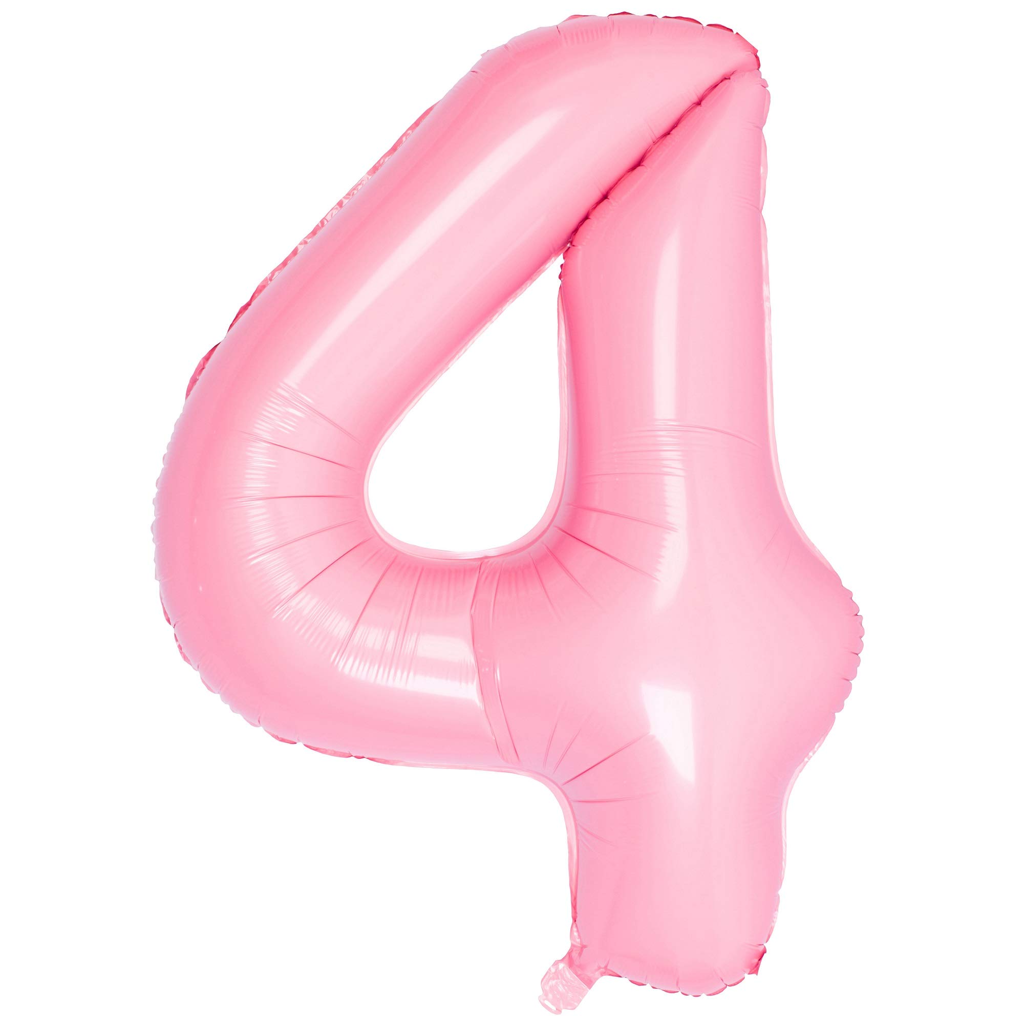 Red 0 balloon 40 Inch Giant Helium Foil Number 0 to 9 Red Balloon Birthday Wedding Party Digital Decorations (Number 0) — view 103