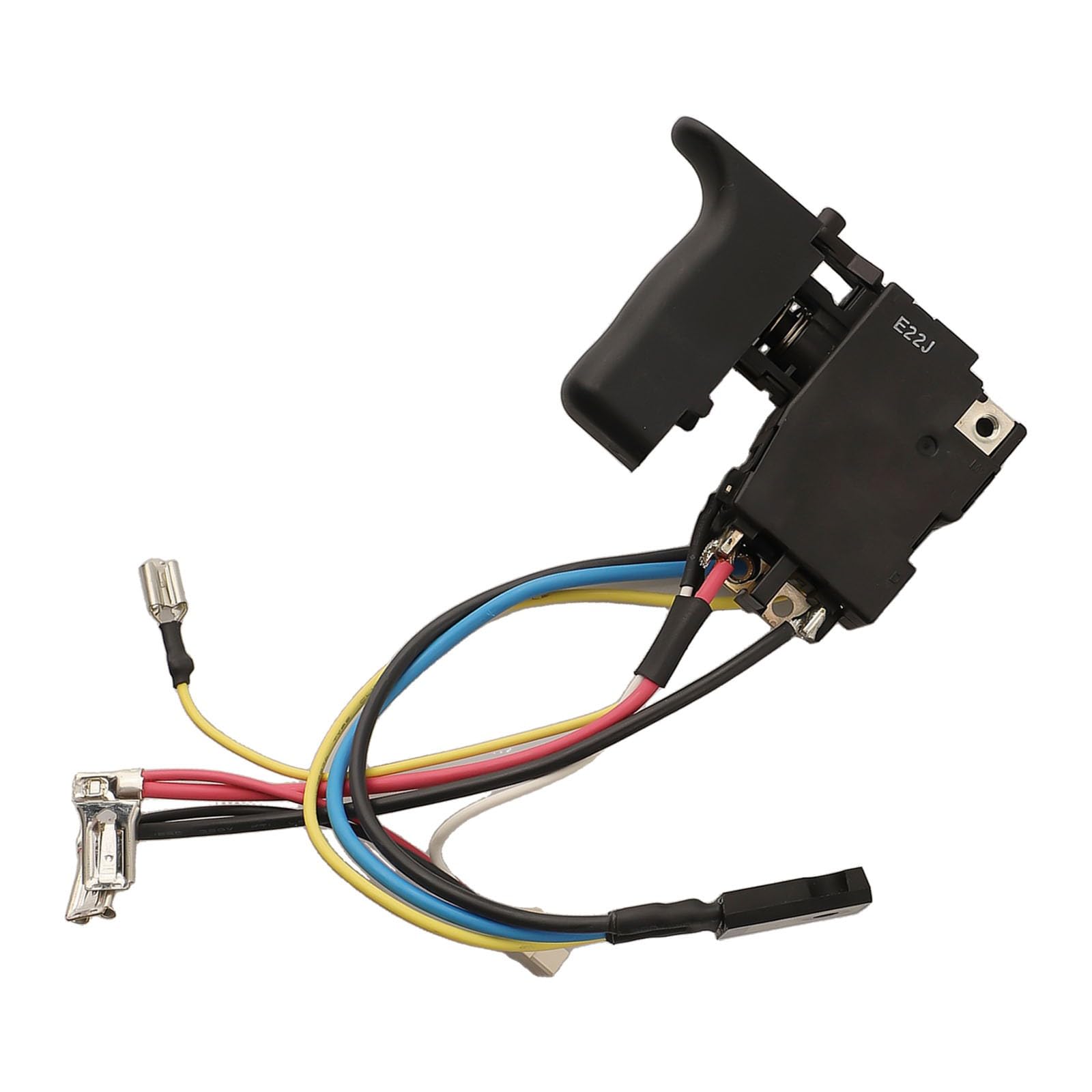 Commutateur de déclenchement de rechange pour Makita 6506549, HR202D, BHR202RFE, DHR202, BHR202, DHR202RME, DHR202Z, 638883-4, 638882-6, 16A, 7.2-24V, Noir