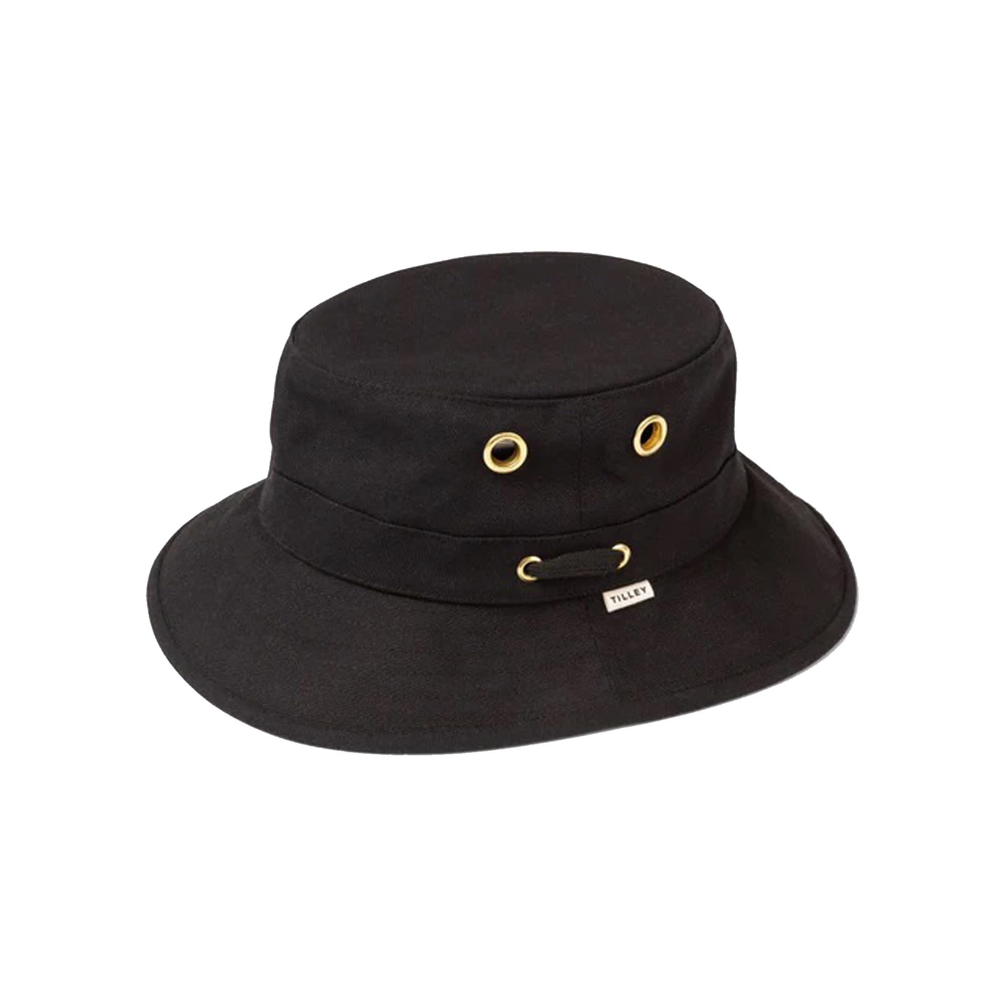 Tilley Unisex's Iconic T1 Bucket Hat, Black, 7.125