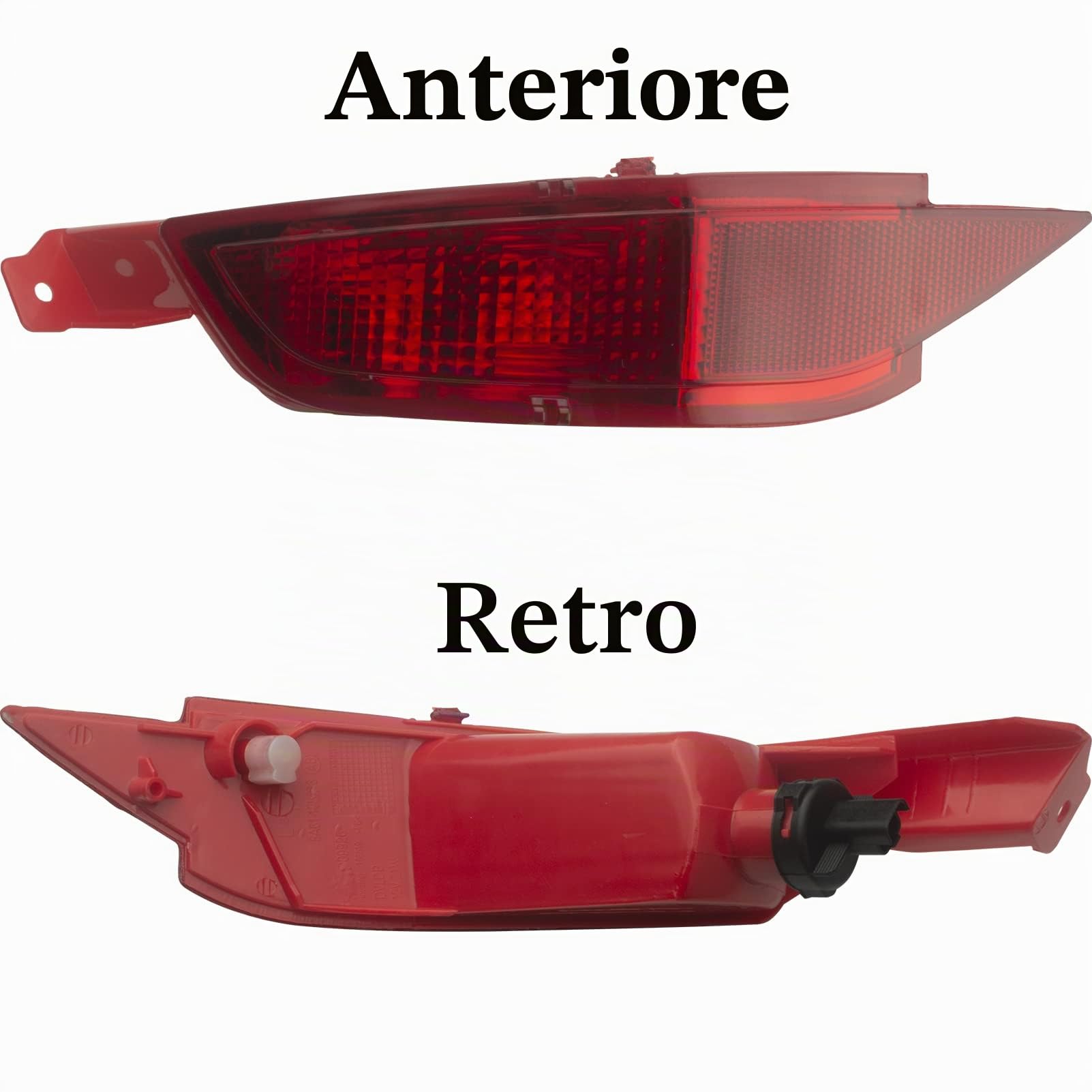 KASturbo Posteriore Fendinebbia Lampada per Ford Fiesta MK6 Cmax Lato Passenager Sinistro 2168298