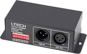 LTech LT-DMX-1809 DMX to SPI TTL Digital Signal LED Decoder Pixel Control