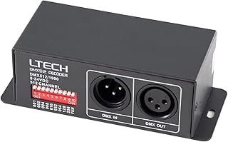 LTech LT-DMX-1809 DMX to SPI (TTL) Digital Signal LED Decoder Pixel Control