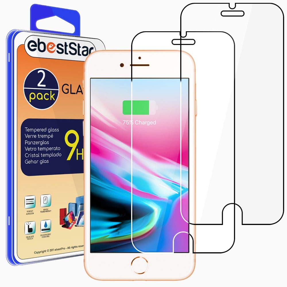 Pellicola In Vetro Temperato EbestStar Per IPhone 7 Plus/8 Plus/6/6S Plus - Anti Shock E Anti Graffio 9H
