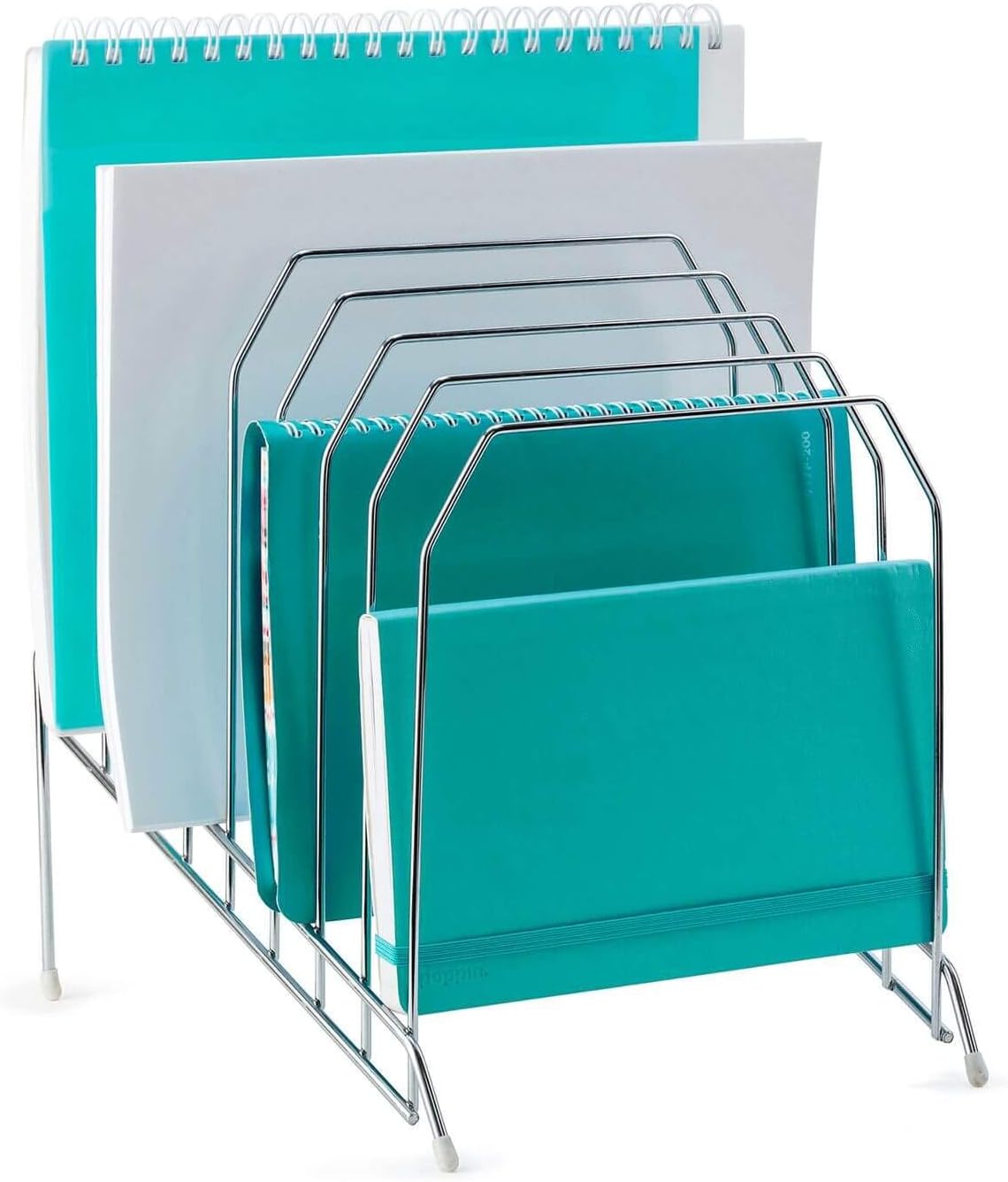 Mindspace Multi Step File Organizer | The Wire Collection, Silver