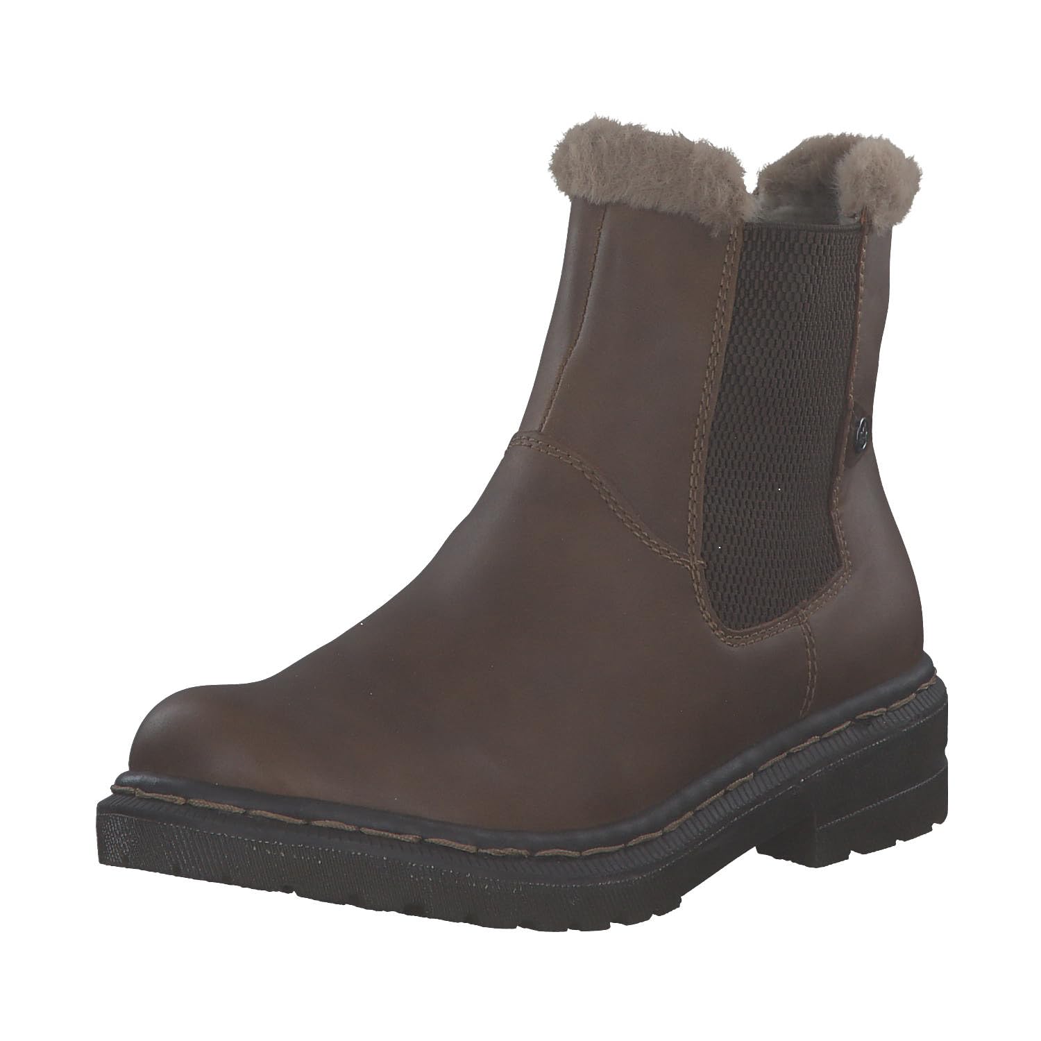 Rieker Women's 78250 Chelsea Boot, Brown 22, 6 UK