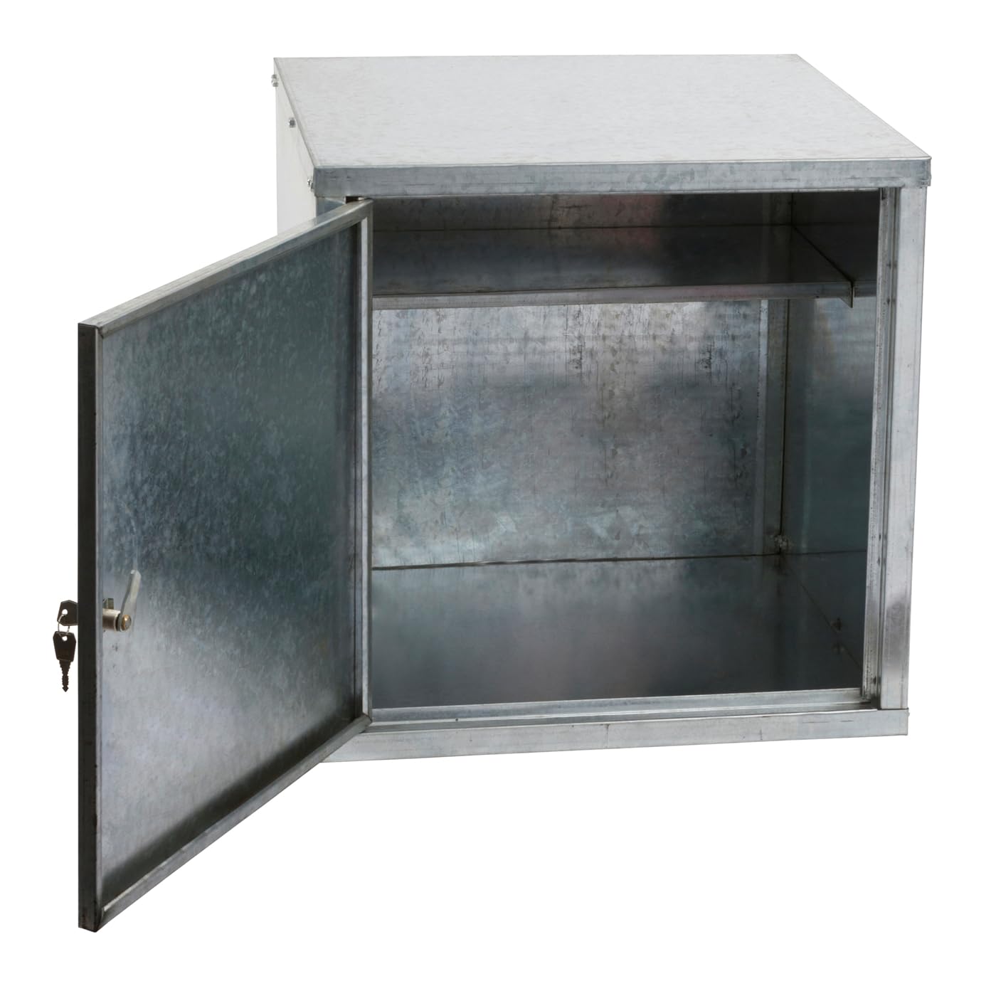 VOSS.farming Sattelschrankaufsatz 60 x 60 x 60 cm Erweiterung mit 2 Ablagefächern verzinkt