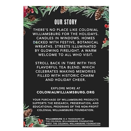 Miniatura 4 de Harney & Sons Holiday Heritage Colonial Williamsburg Blend  Té negro con manzana tibia, canela y cáscara de naranja