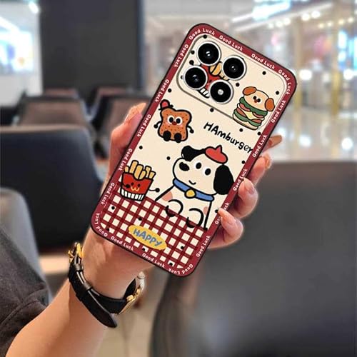 Phone Case Compatible with Redmi K90, Waterproof Phone Pouch Anti-dust Graffiti Cute Silicone Shockproof Full wrap Cartoon TPU B