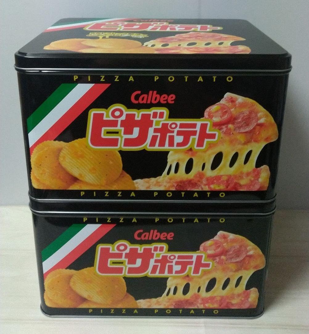 ピザポテト 半斗缶 2個セット(中身無し)
