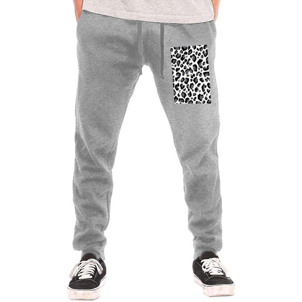 Beedwarm Leopard Print 3D Printed Sweatpants Unisex Jogging Pants Casual Sports Pants