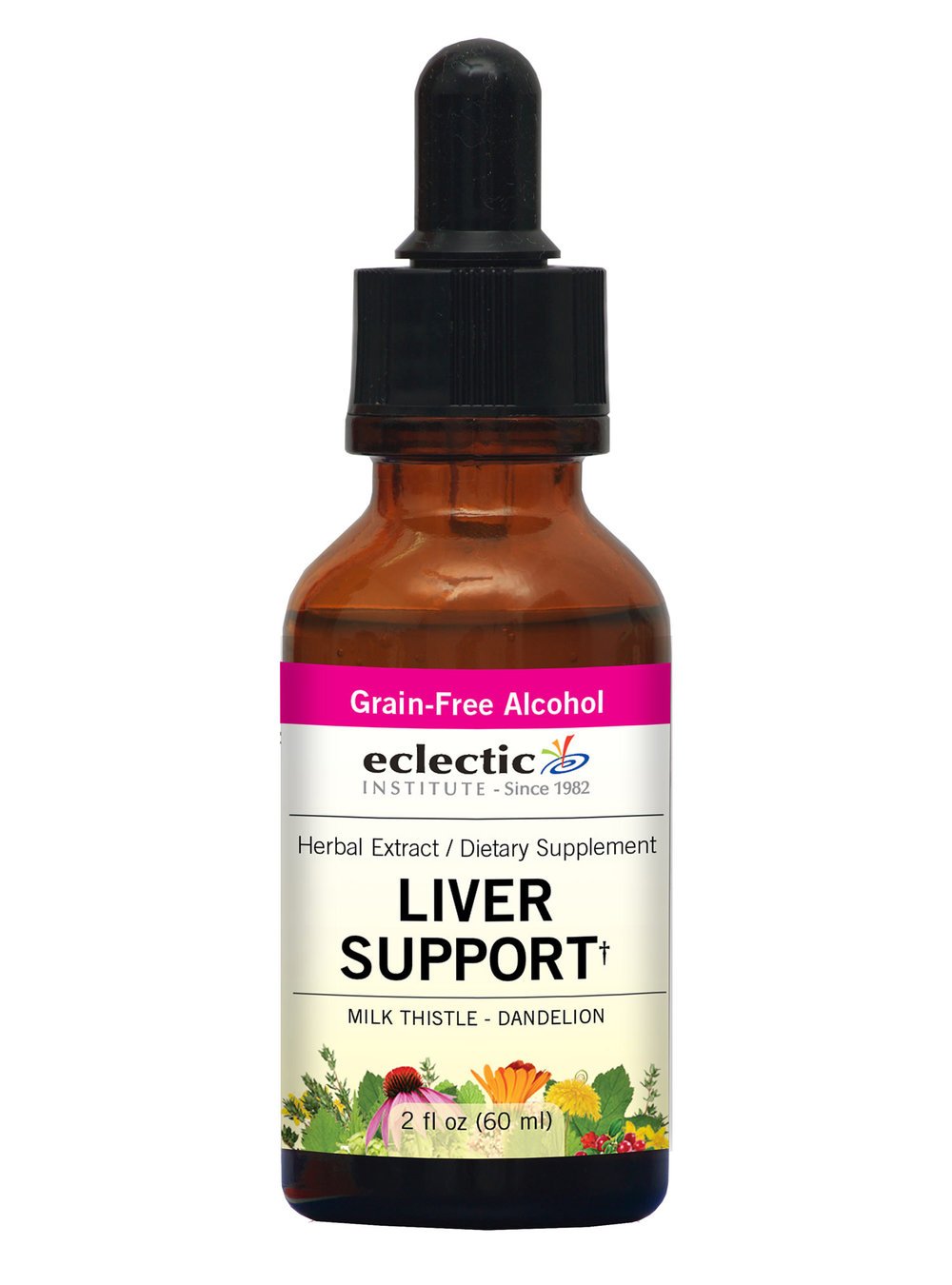 Eclectic Institute Liver Support O, Red, 2 Fluid Ounce