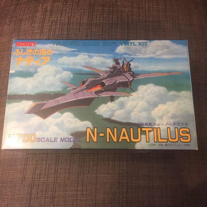 ツクダホビー ふしぎの海のナディア 万能戦艦ノーチラス号 ソフビ